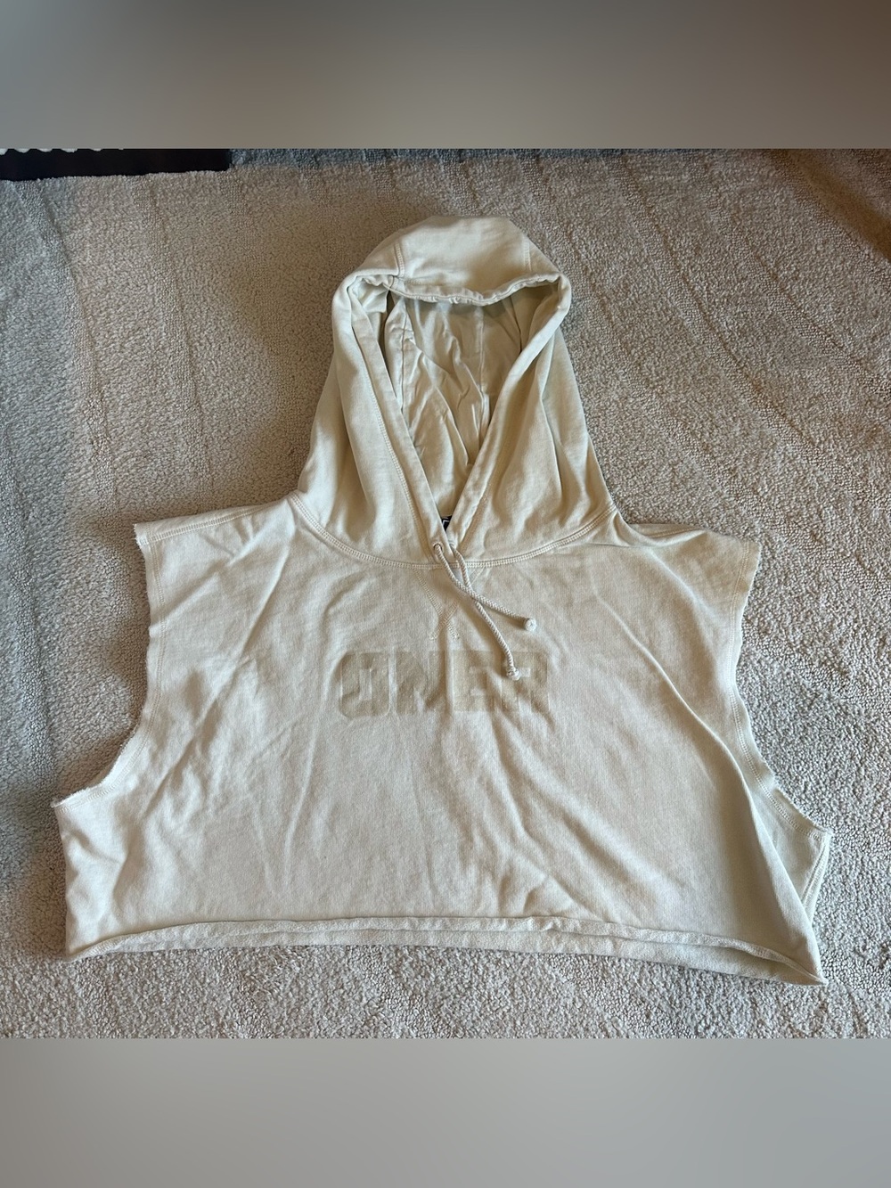 Oner Active Women’s Sleeveless Cropped Hoodie